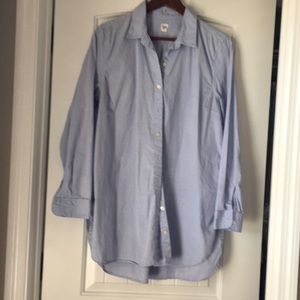 GAP light blue maternity tunic